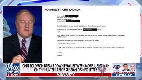 Solomon on the new bombshell email from Morell to Brennan: