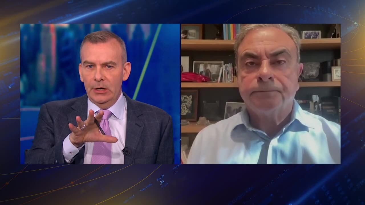 Carlos Ghosn on Nissan-Honda Talks, China EVs, Trump