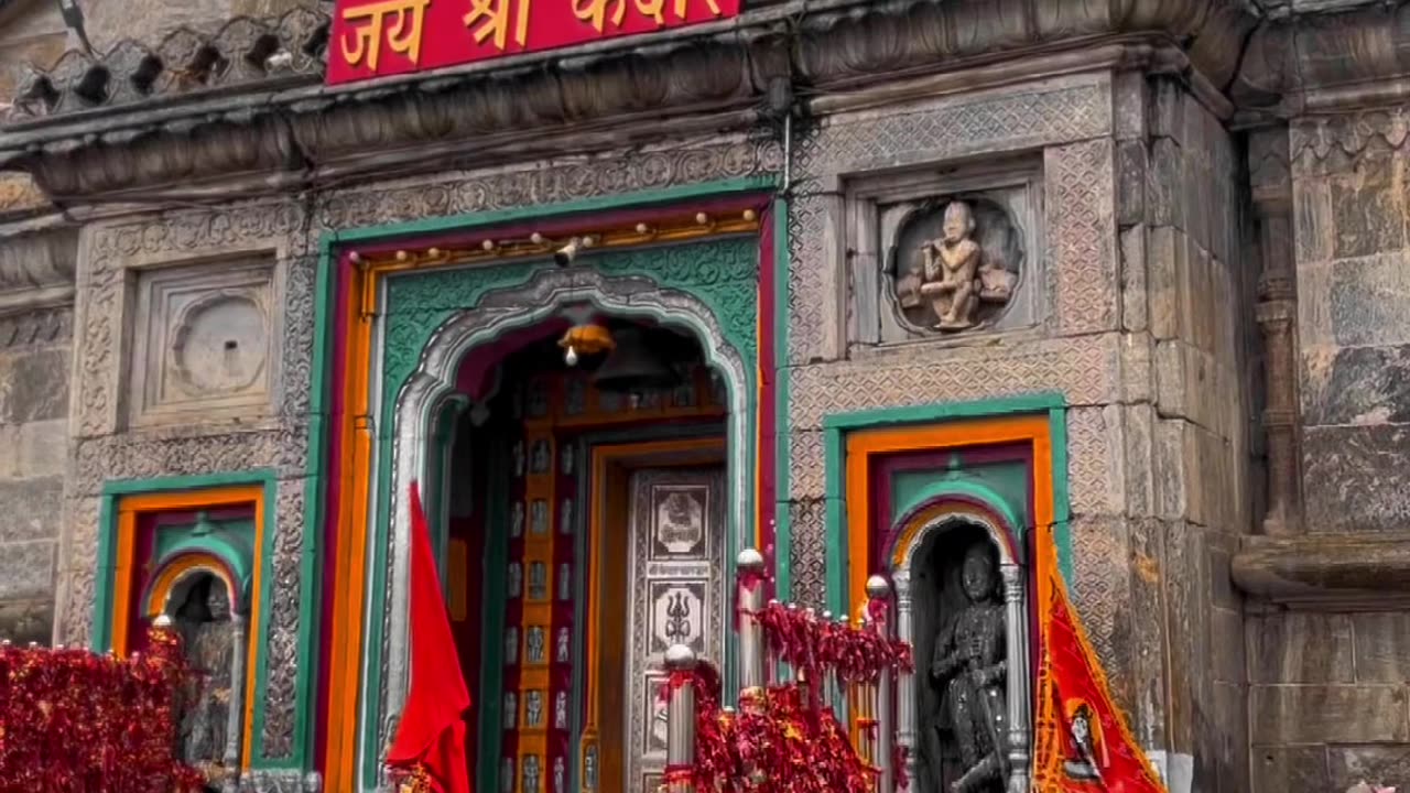 Kedarnath temple shorts video