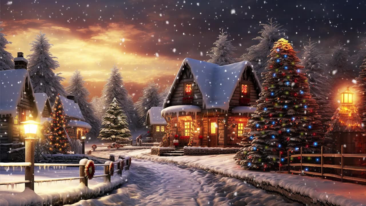 ❄️Relaxing Christmas Music Quiet, Comfortable, Cozy and Calm 🎄 Christmas Playlist Songs 🌙