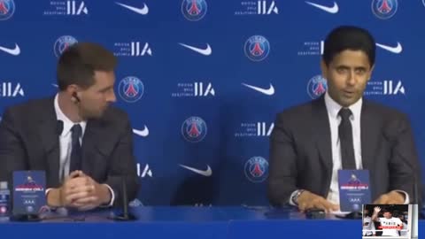 VEJA TUDO QUE FALOU MESSI NA SUA COLETIVA OFICIAL DE APRESENTAÇÃO DO PSG