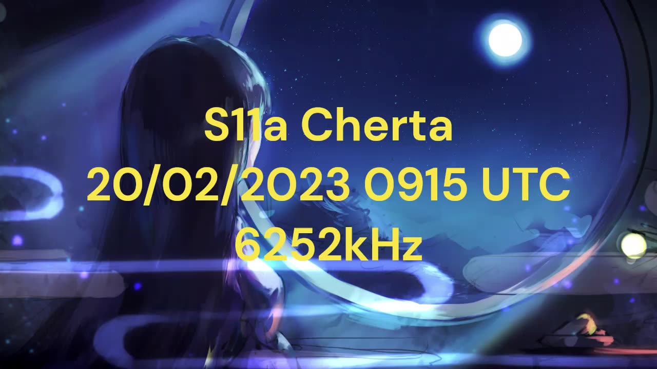 S11a Cherta 20/02/2023 0915 UTC 6252kHz