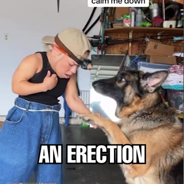 When you are smaller than your dog...