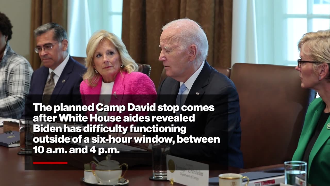 Biden at Camp David with Jill, family to discuss campaign’s future after debate disaster: report