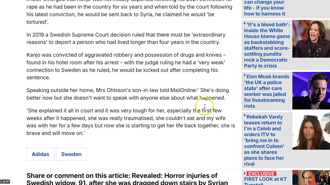 Pre Written Script - Details emerge