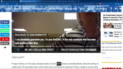 Project Veritas Exposed a Democrat Dressed as a Republican