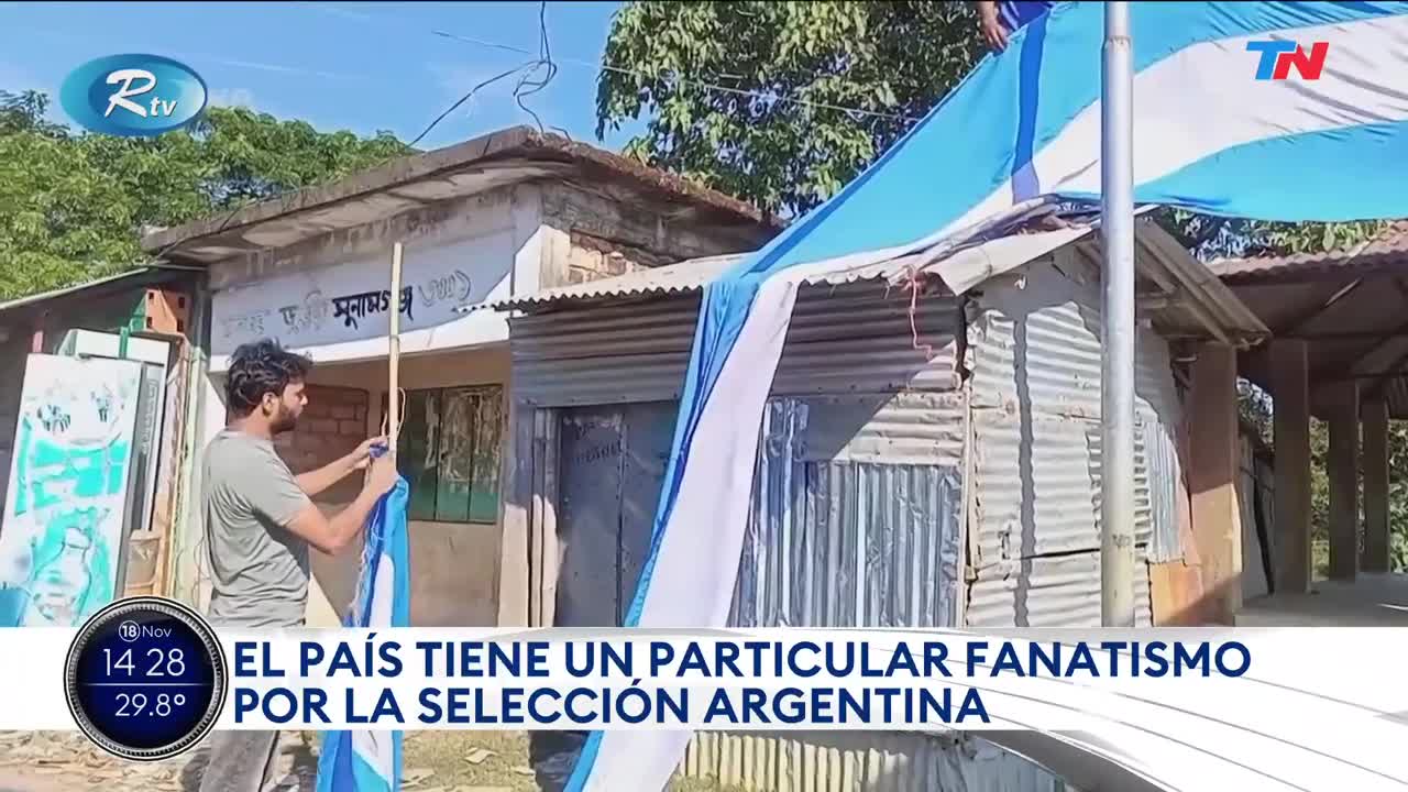 MUNDIAL DE QATAR I La increíble locura por la selección Argentina en Bangladesh