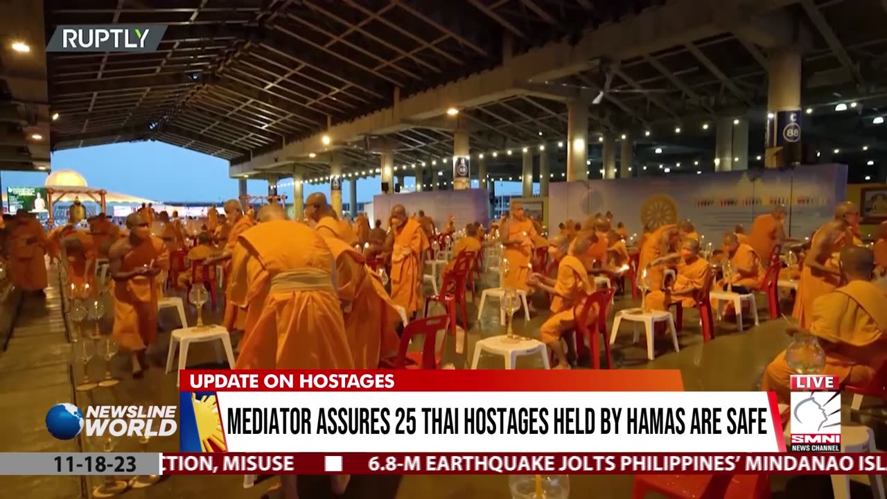 Mediator assures 25 Thai hostages held by Hamas are safe