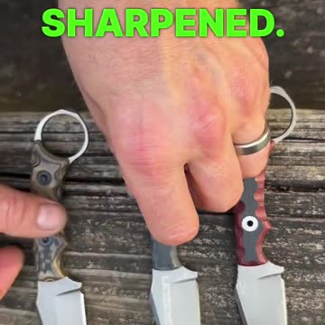 Top 3 EDC Self Defense Blades ✅ #edc #everydaycarry #knives #youtubeshorts #shortsvideo #short