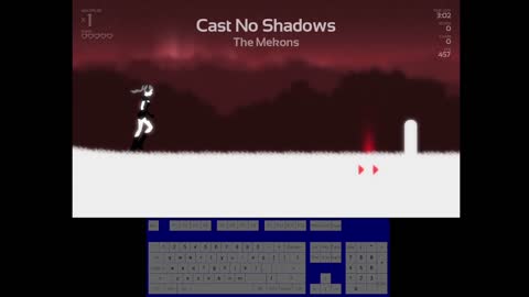 Melody's Escape. "Cast No Shadow", by The Mekons.