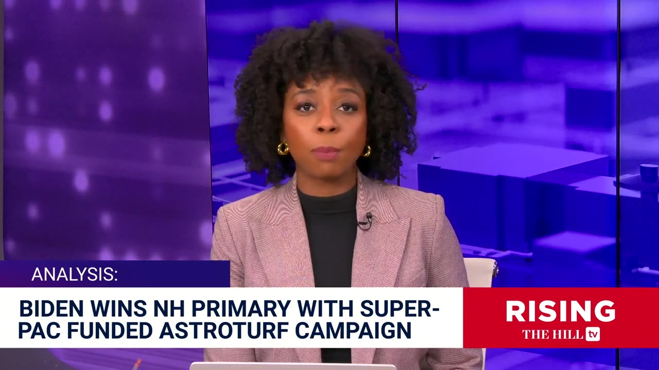 Biden BUYS NEW HAMPSHIRE VICTORYWith SUPER-PAC Backed Astrotruf Write-InCampaign: Rising