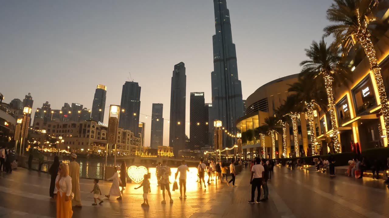 BURJ KHALIFA EVENING