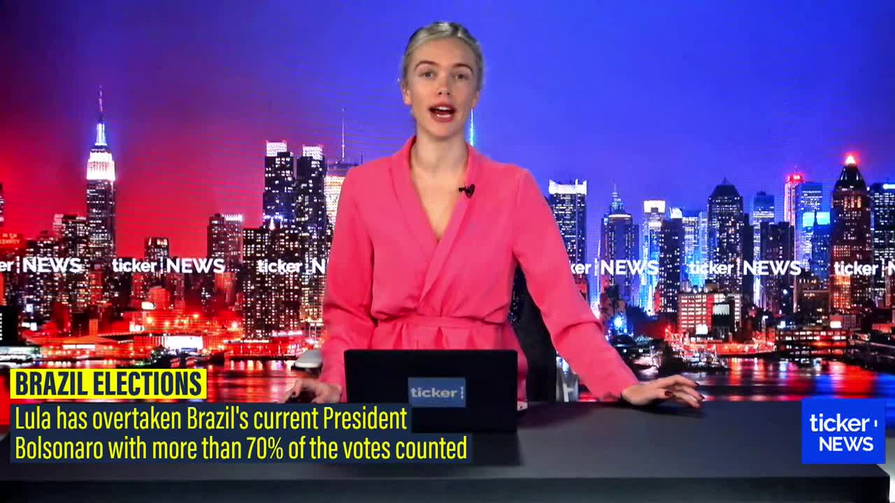 Brazil presidential election headed for a run-off vote | TICKER NEWS