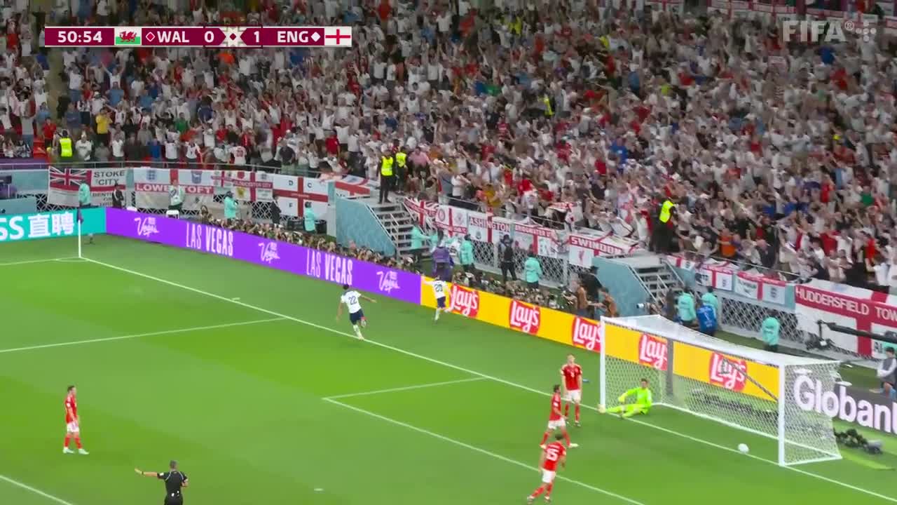 Rashford hits EMPHATIC double _ Wales v England _ FIFA World Cup Qatar 2022