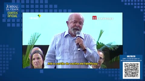 Sem dizer uma só palavra, a resposta do capitão, ao ataque mais chulo de Lula