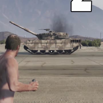 How many Grenades is needed to destroy a TANK in GTA 5?