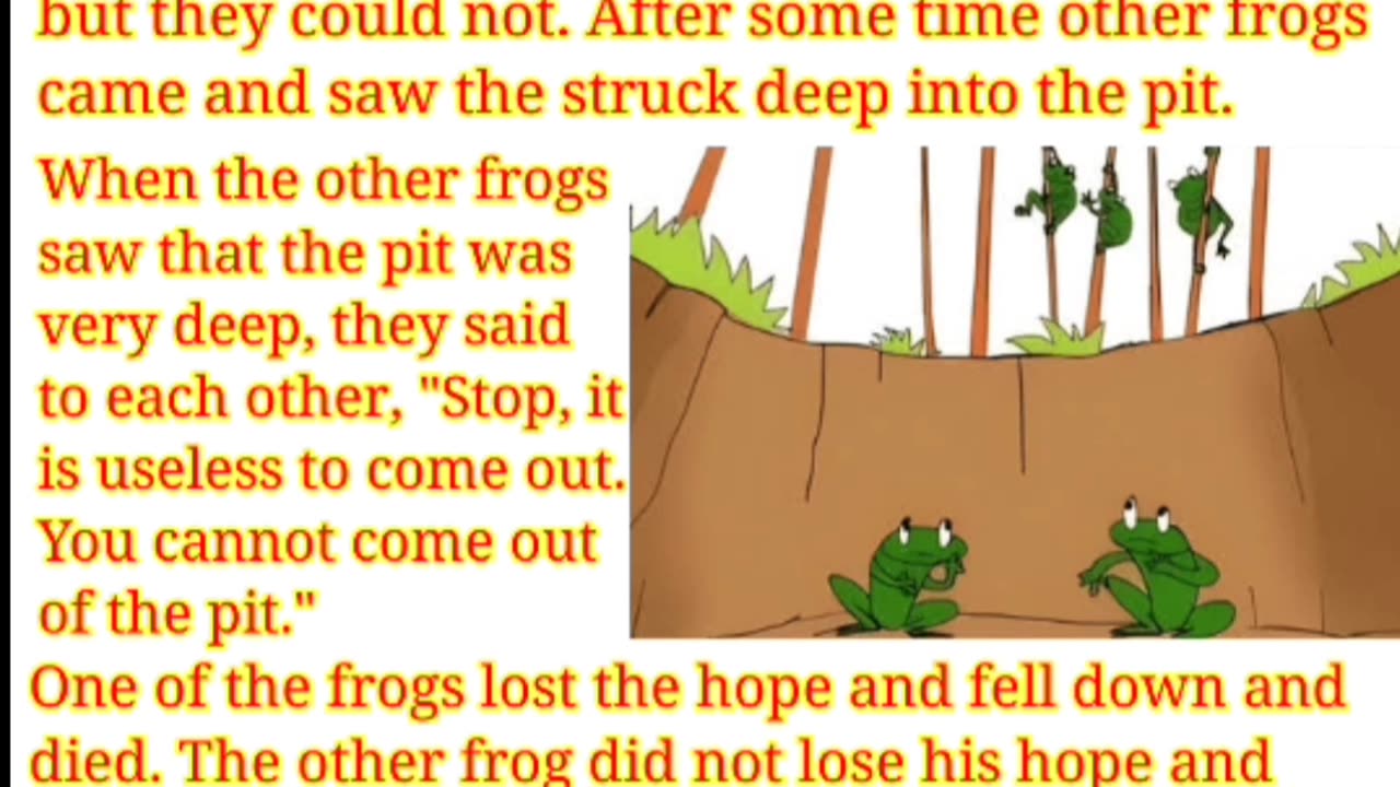 The story of two frogs