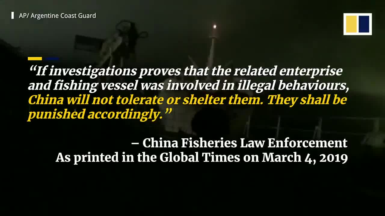 Argentine coast guard opens fire on Chinese fishing boat