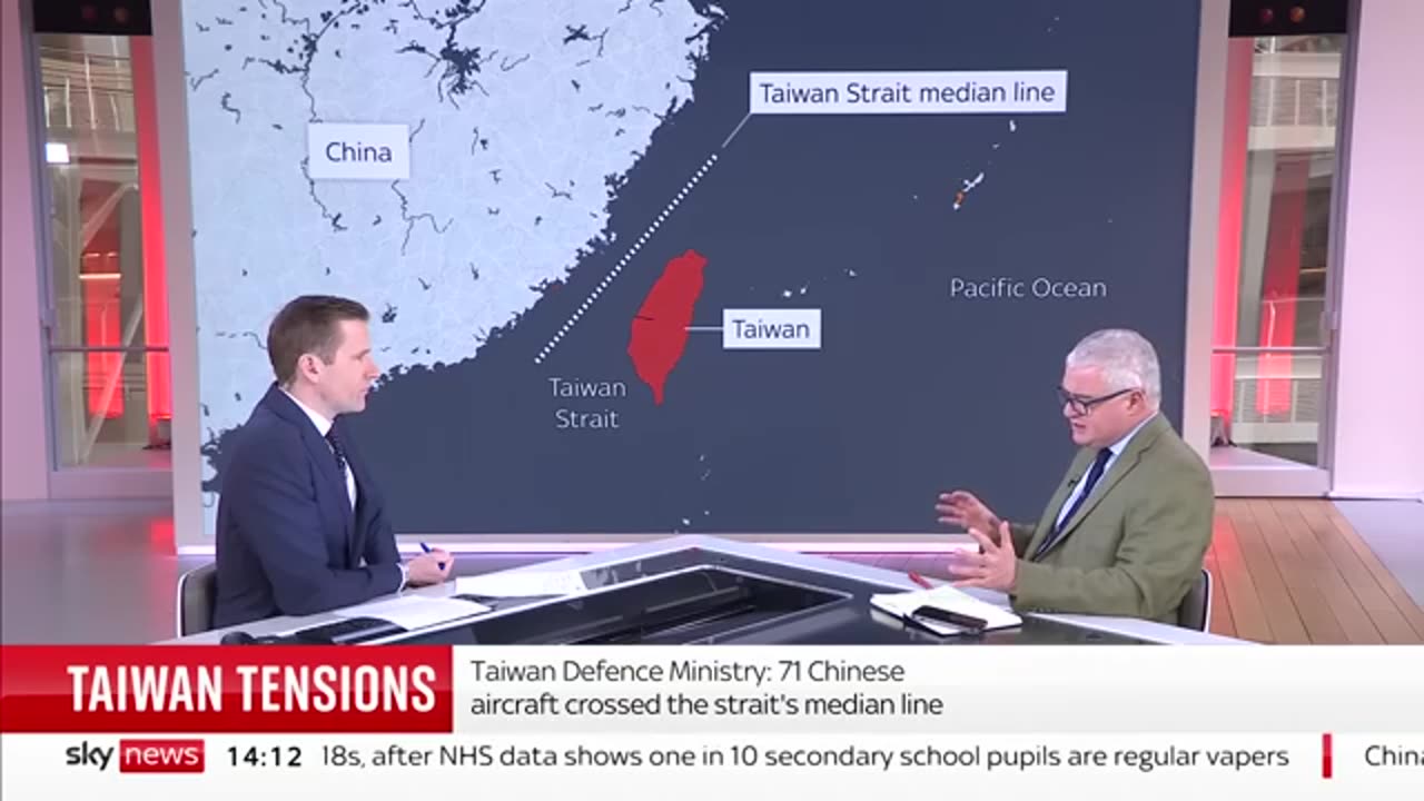 China & Taiwan ships in stand-off near sensitive buffer zone