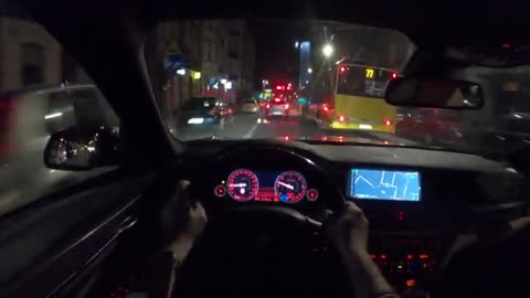 BMW 7 Night | POV Test Drive