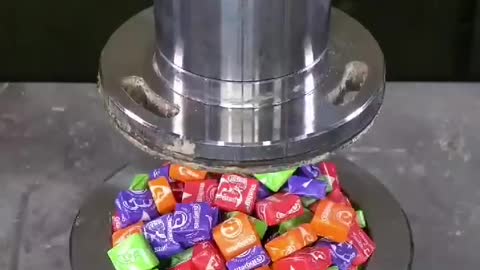 hydraulicpress relaxing candy