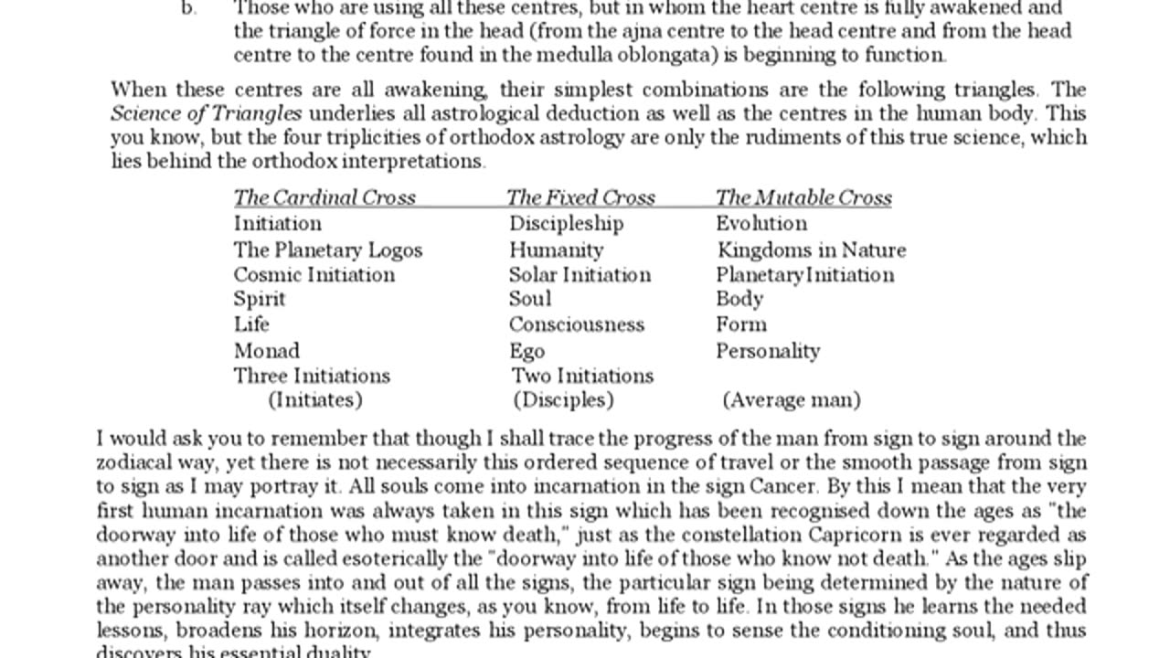 gods Esoteric Astrology - Part 3