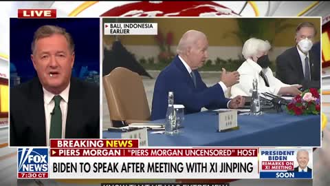 -BIDEN TO SPEAK AFTER MEETING WITH XI JINPING