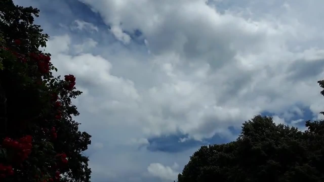 Himmel in Berlin am 1.7.2023 um 14:15 Uhr