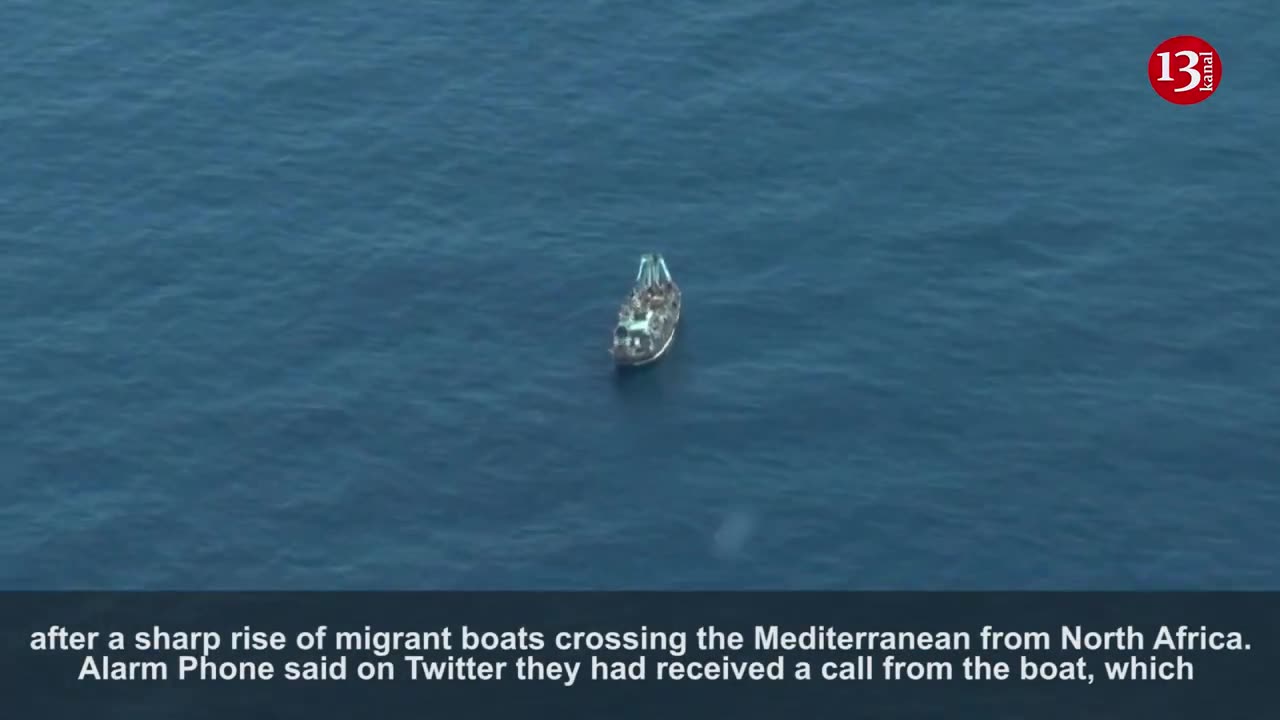 Boat with 400 migrants adrift between Greece and Malta, support service says