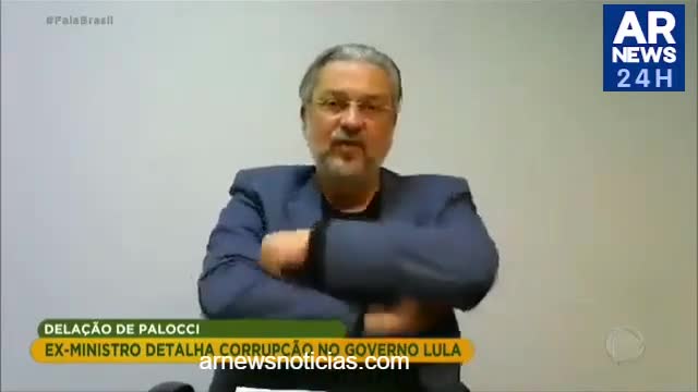 Delação de Palocci-corrupção de Lula e PT