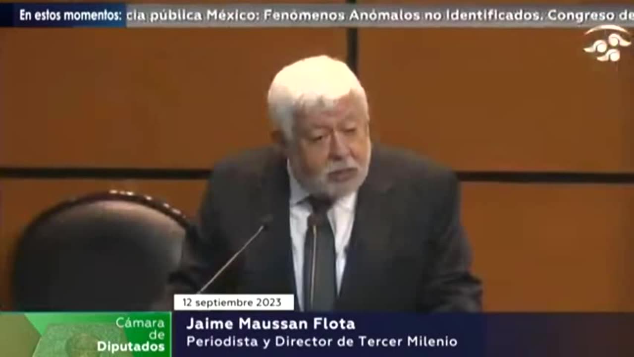 UFO hearing at Mexican Congress