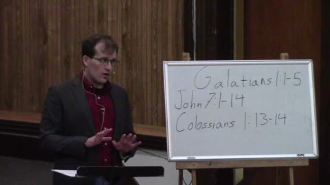 Bible Study - Galatians - 2 - 1:1-2 - Apostleship, Biblical Authority, God's Character