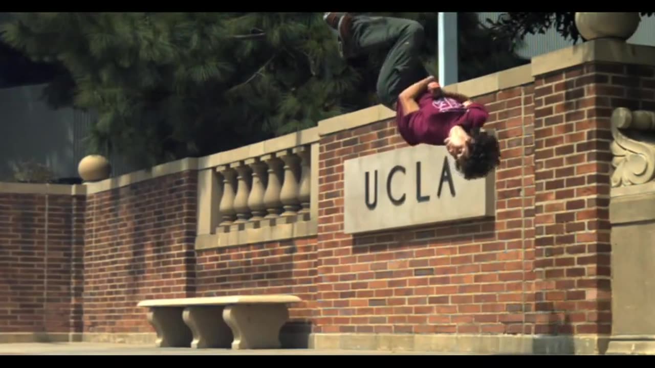 2017-6-24 Freestylers Cracks Flux Pavilion Remix Dubstep - Parkour Slow motion