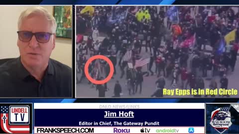 Steve Bannon & Gateway Pundit: The DoJ Released A Clip That Showed Rays Epps Leading People Into The Capitol - 1/25/23