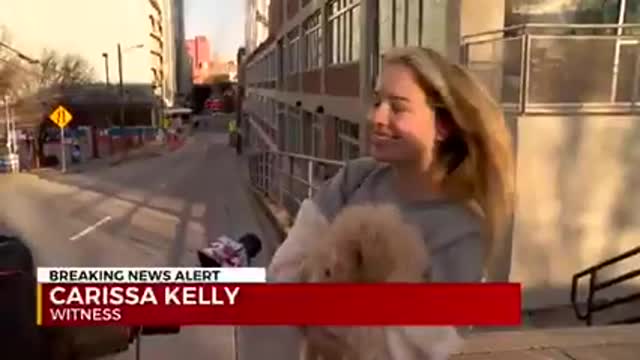 Nashville Christmas Explosion - Meet Smiling Witness #1 (Crisis Actor) Carissa Kelly