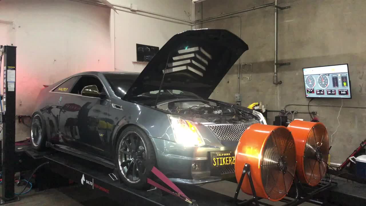 CTS-V dyne pull