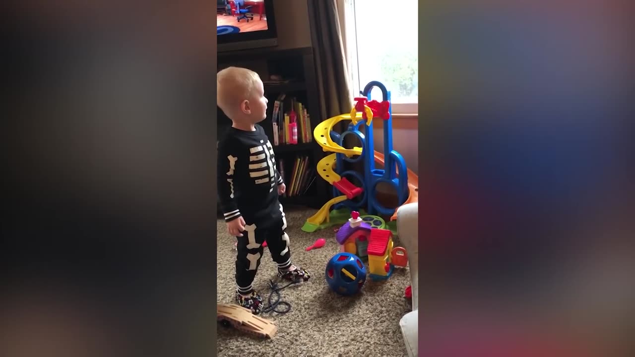 Funny baby moments