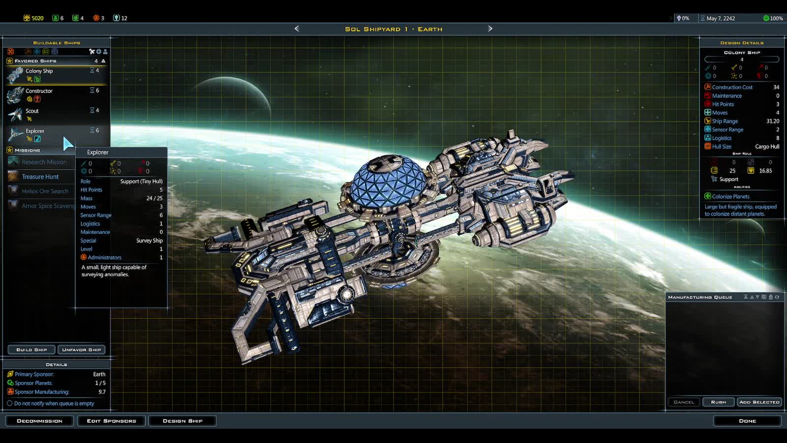 Galactic Civilization 3: New game of interstellar