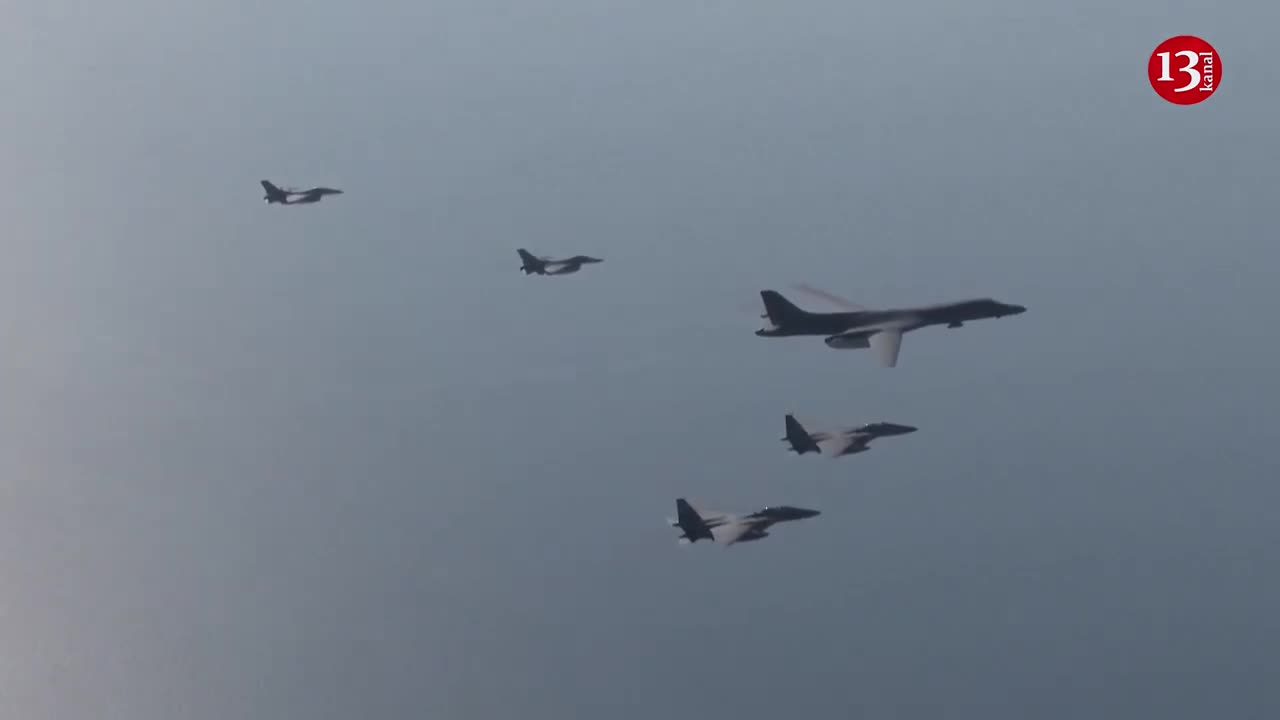 US and South Korea conduct combined air drill with B-1B bomber