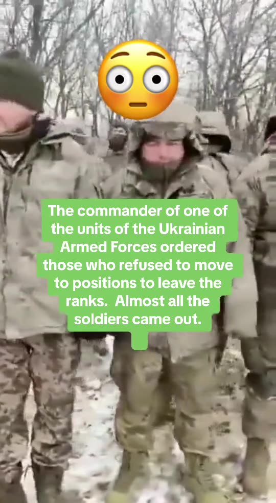 The level of morale of the Ukrainian army is clear.