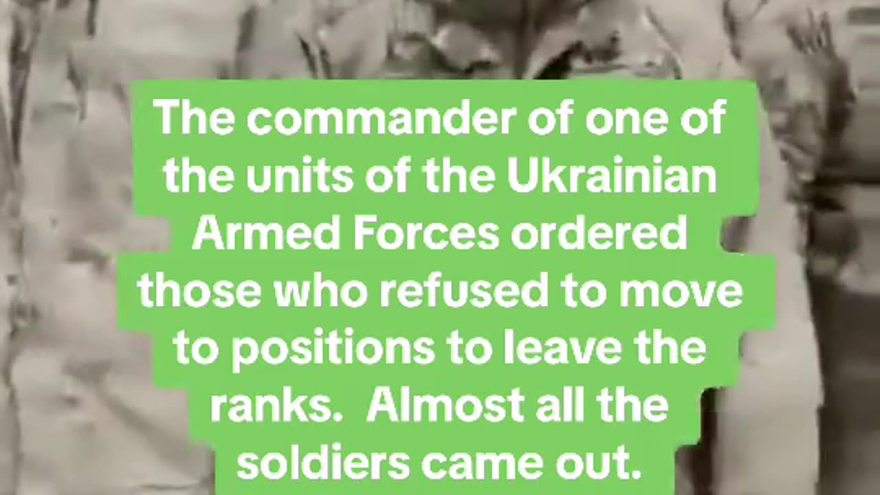 The level of morale of the Ukrainian army is clear.