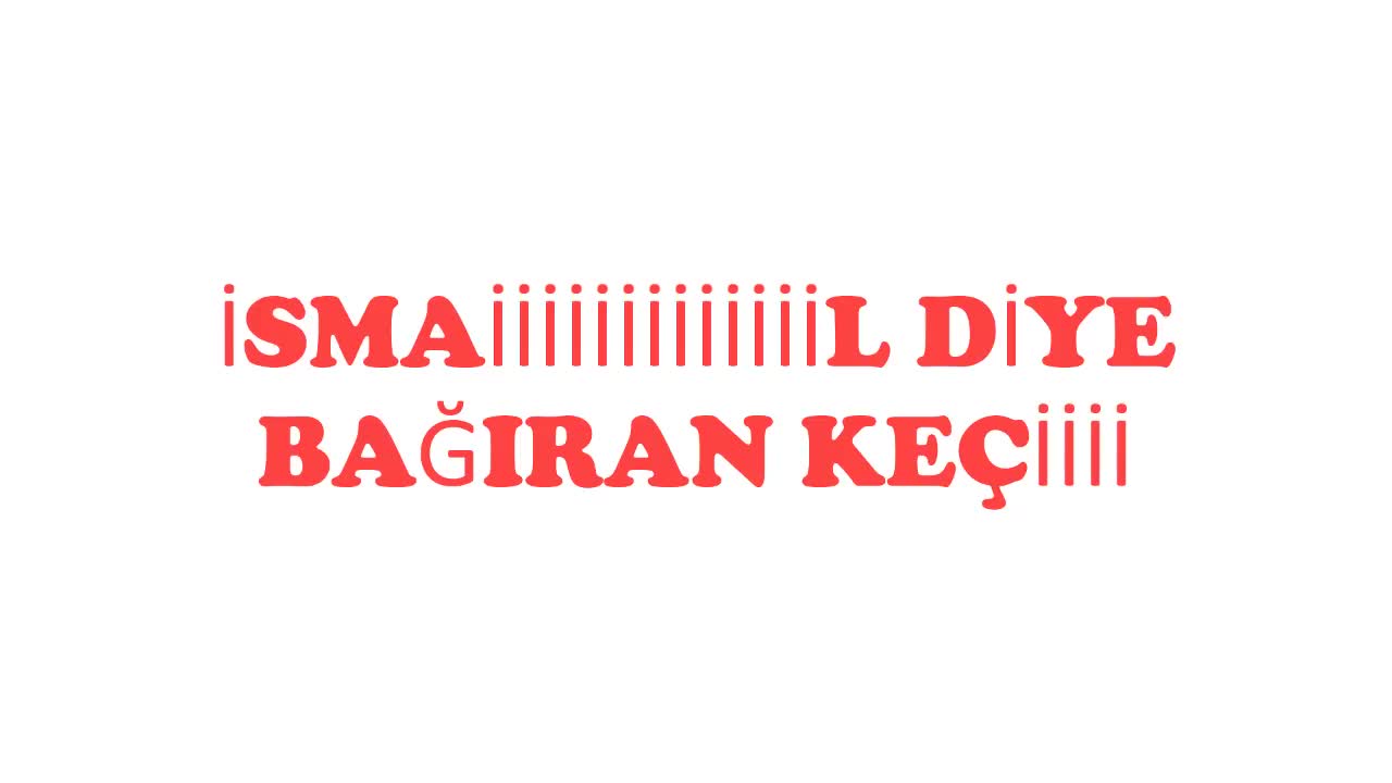 İSMAİL DİYEN KEÇİ VE DAVUTU ÇAĞIRAN KEDİ