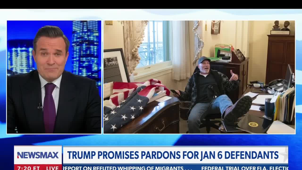 Donald Trump's Promise of Pardon for January 6 Defendants on Greg Kelly Reports 1/31/22