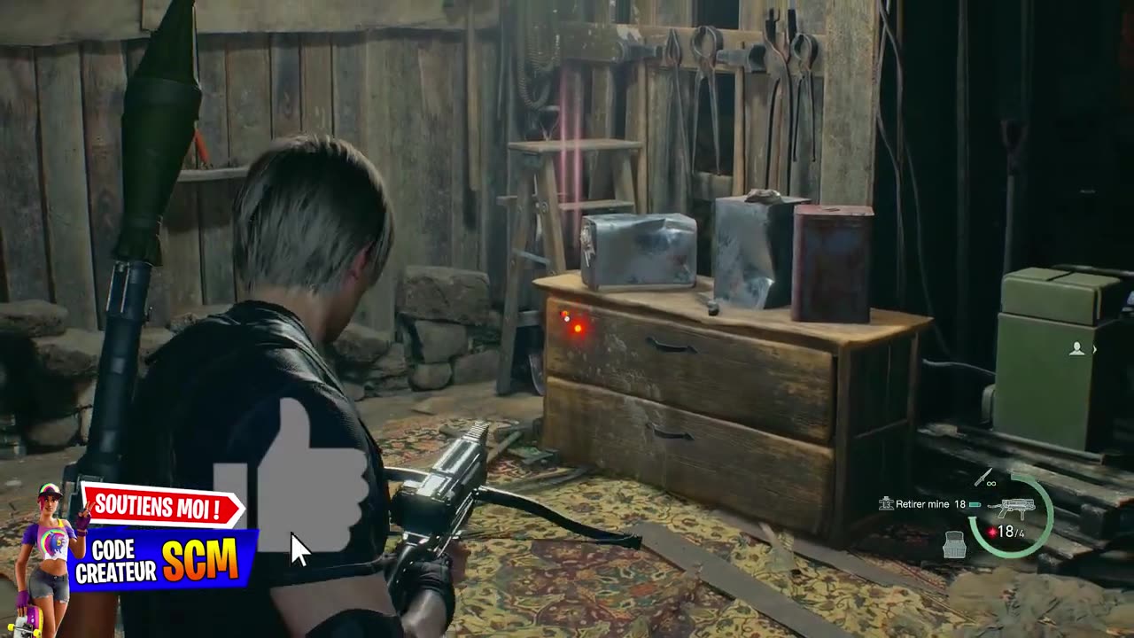 Je Tue les Tronçonneuse en 1 Seconde avec le Lance Carreaux sur Resident Evil 4 Remake, Kill Boss 1s