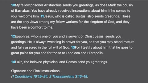 Colossians 4