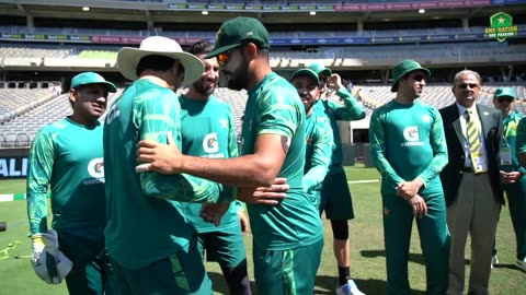 Amir Jamal and Khurram Shahzad got their test caps💫