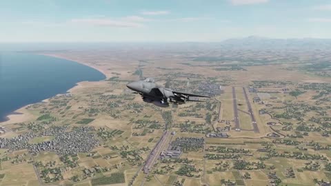 F-15E Russian SU-34 bombing SA-3 Tomahawk strike - DCS World