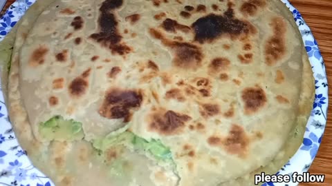 Green peas recipe | green peas paratha recipe | indian breakfast recipe