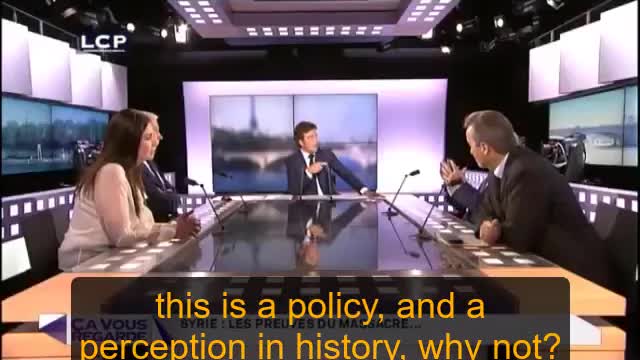 Roland Dumas, a former French foreign minister, tells UK prepared the Syrian crisis