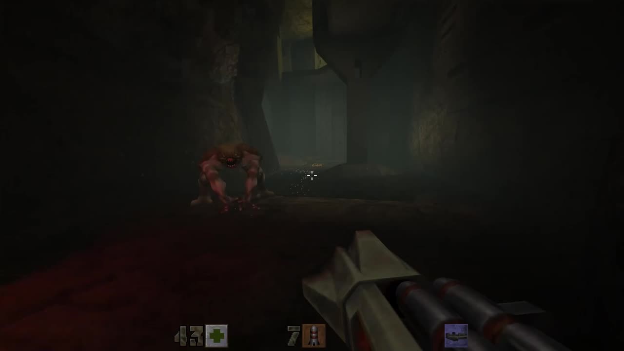 Oh crap, really didn't want to do that (Quake 2 Remastered)